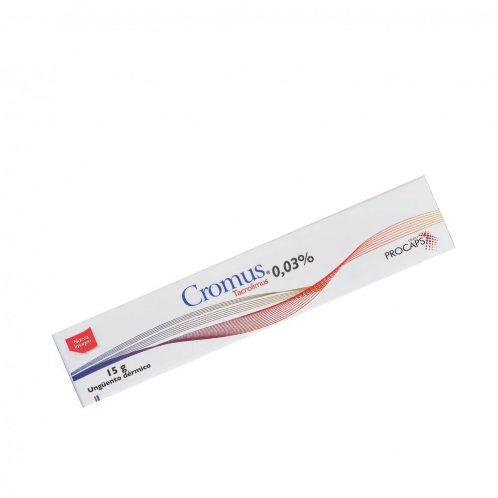 CROMUS TACROLIMUS 0.03% UNG 15GR